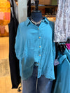 Driftwood Gauze Top