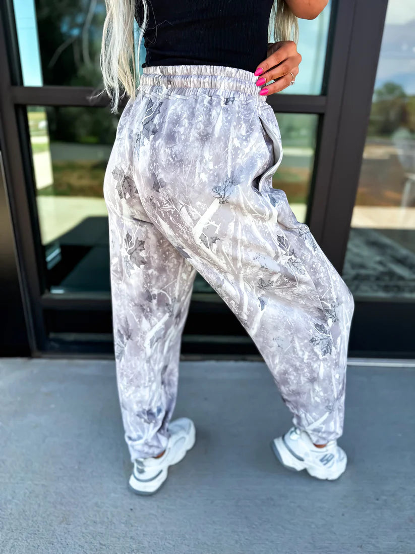 Luxe Camo Joggers