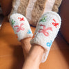 Sugarplum Bow Slippers