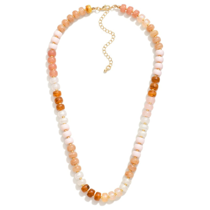 Sugar Drop Beaded Necklace