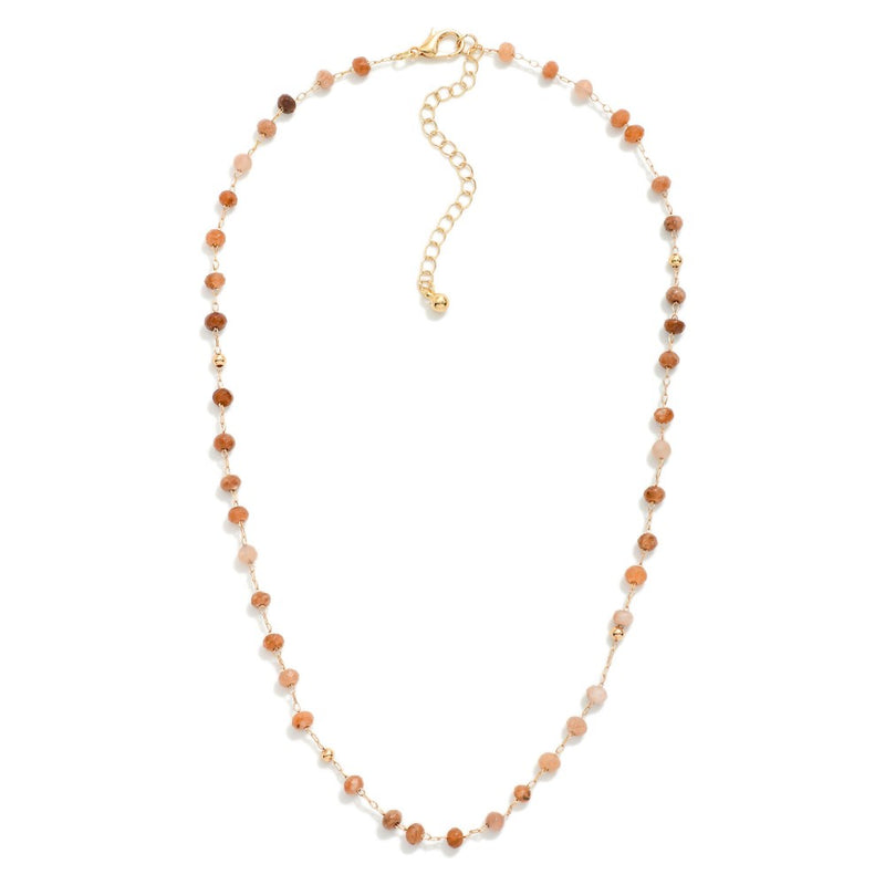 Amber Bead Necklace