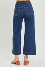 Annie High Rise Wide Leg Ankle Jeans