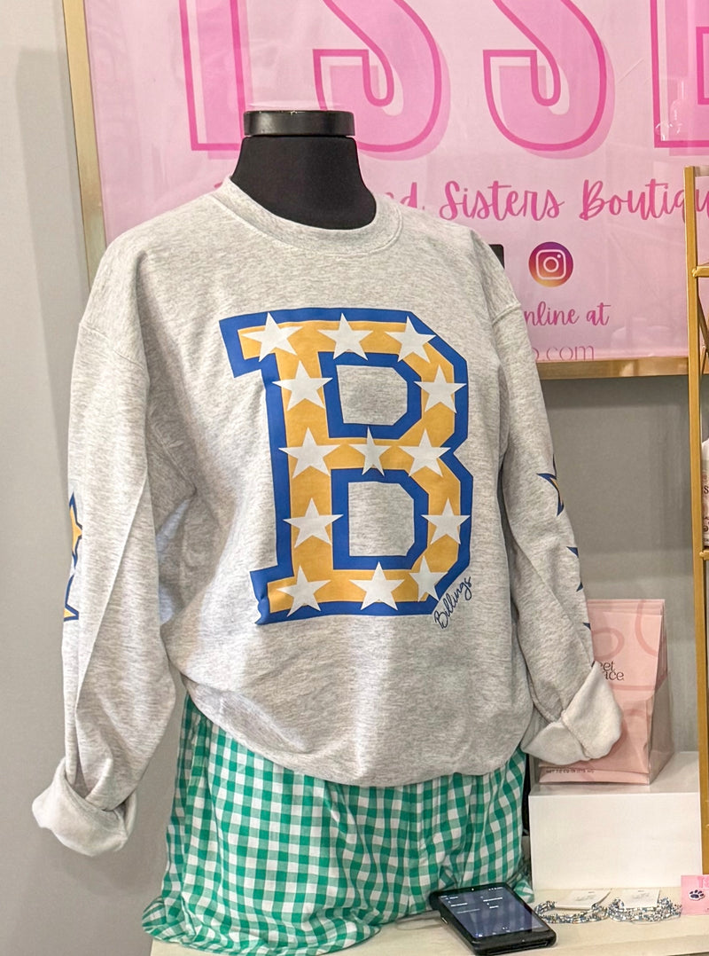 Billings Stars Crewneck
