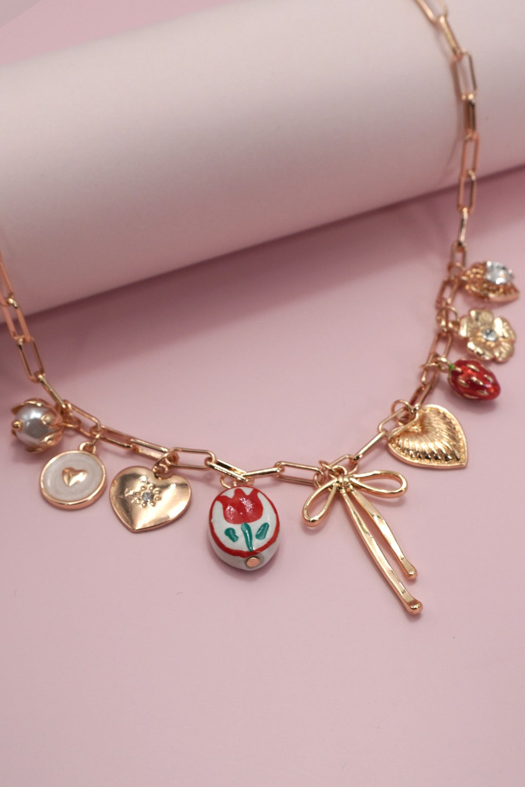Strawberry Fields Charm Necklace