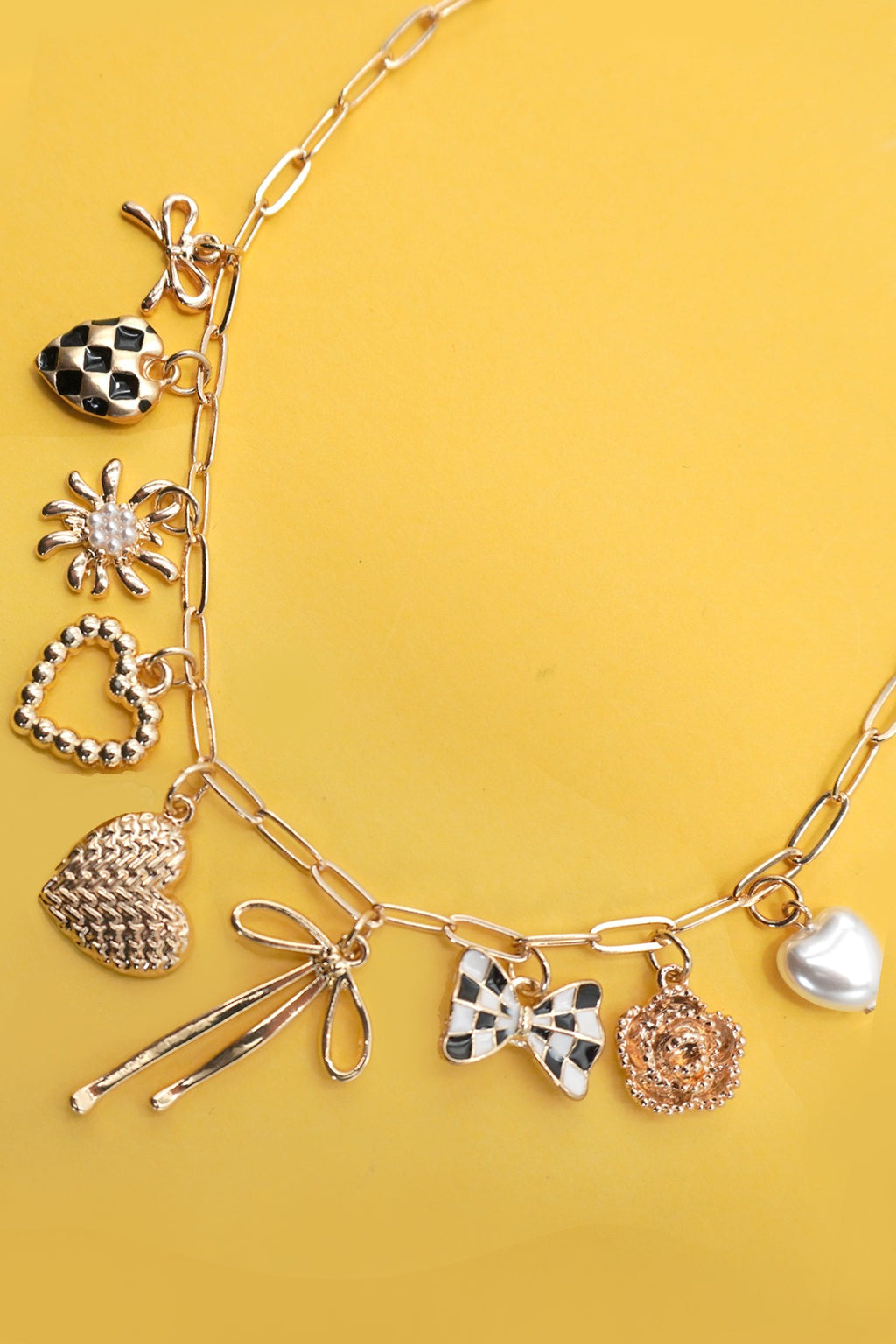 Sweet & Chic Charm Necklace