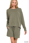 The Ribbed Retreat Set