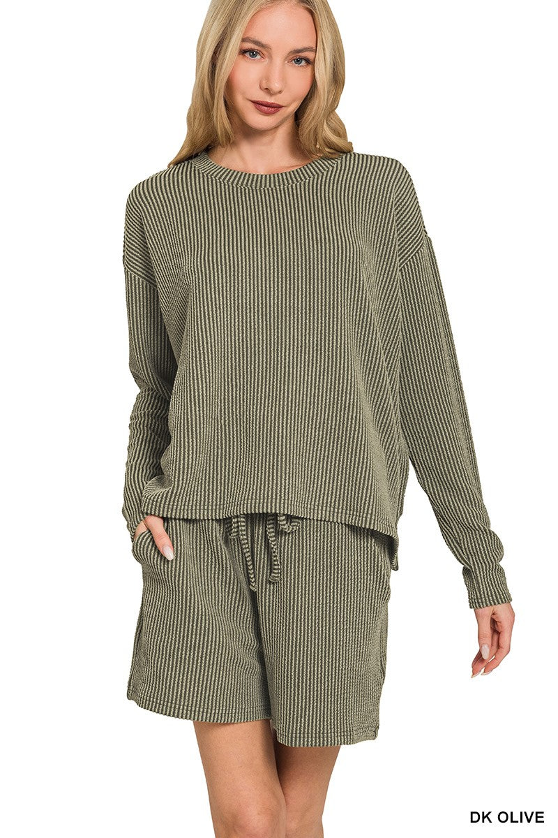 The Ribbed Retreat Set