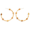 Beaded Bliss Hoop Earring