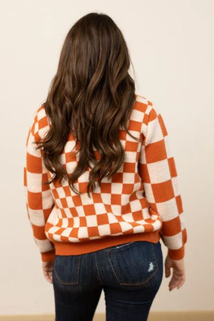 The Ophelia Checkered Cardigan