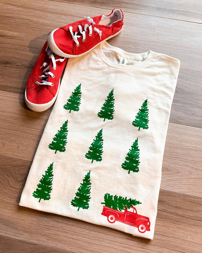 Christmas Tree Truck Tee