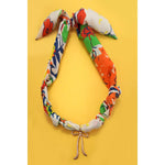 Garden Party Bow Scarf Necklace