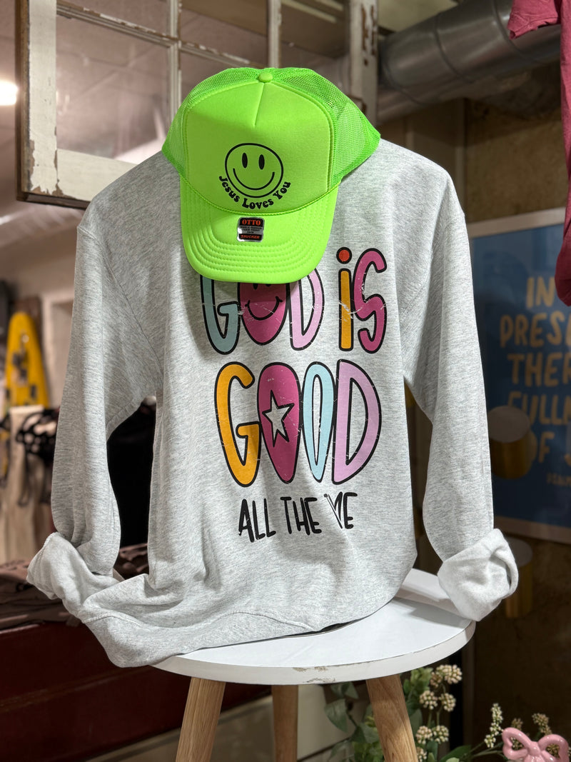 God Is Good Crewneck
