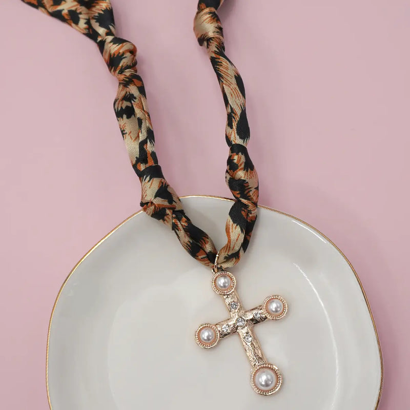 Faith & Grace Scarf Necklace
