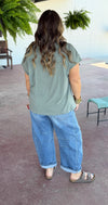 The Everyday Easy Tee - Olive