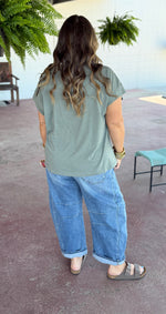 The Everyday Easy Tee - Olive
