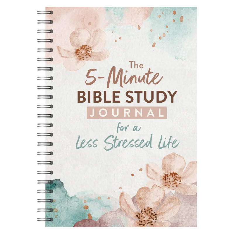 5 Min. Bible Study Journal for a Less Stressed Life