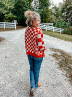 The Ophelia Checkered Cardigan