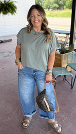The Everyday Easy Tee - Olive