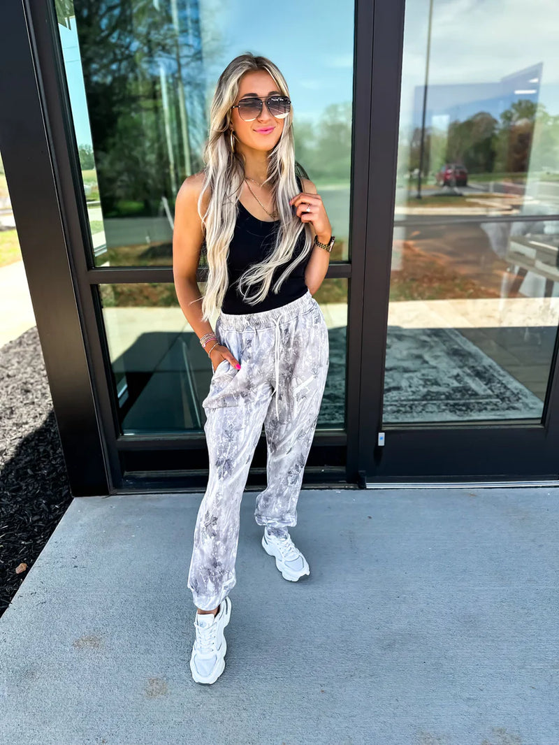 Luxe Camo Joggers