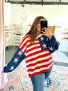 Independance Day Knit Sweater