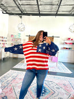 Independance Day Knit Sweater