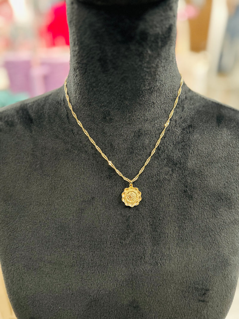 The Ra Medallion Necklace