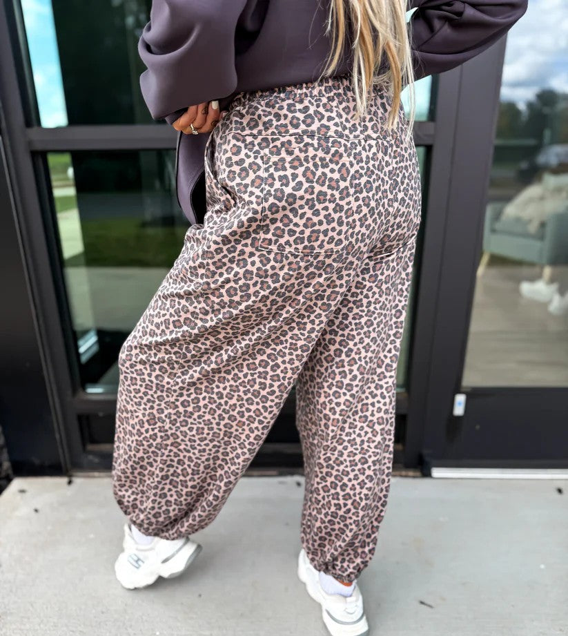 Luxe Spotted Joggers