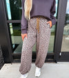 Luxe Spotted Joggers