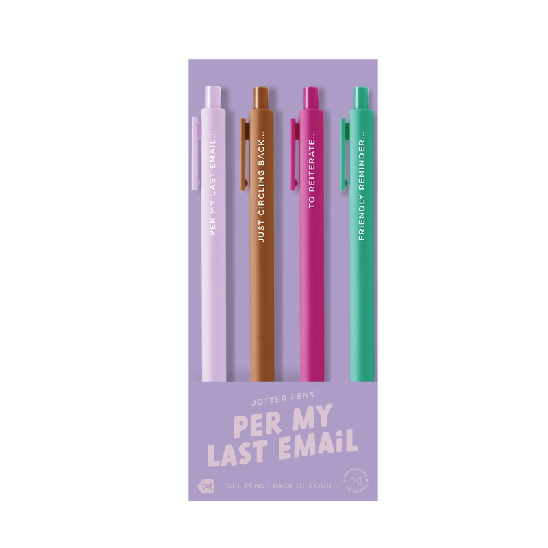 Jotter 4 Pack Pen Sets