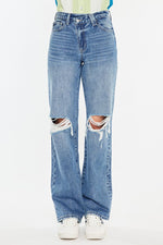 The Criss Cross Distressed Jeans